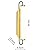 AHUJA INTERNATIONAL Modern LED Wall Sconce, Gold Flute Wall Light, Linear Metal Wall Lamp with Long Tube Glass Shade, Wall Mounted Bedside Wall Lights, Corridor Wall Lighting Fixture 3000K
