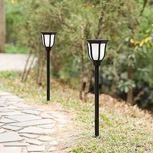 Ahuja International Solar Lights Outdoor Waterproof Dancing Fire Mashaal Flame Light, Wall Mount 3 Option to Install Landscape Lighting Dusk to Dawn Auto On/Off Security Torches