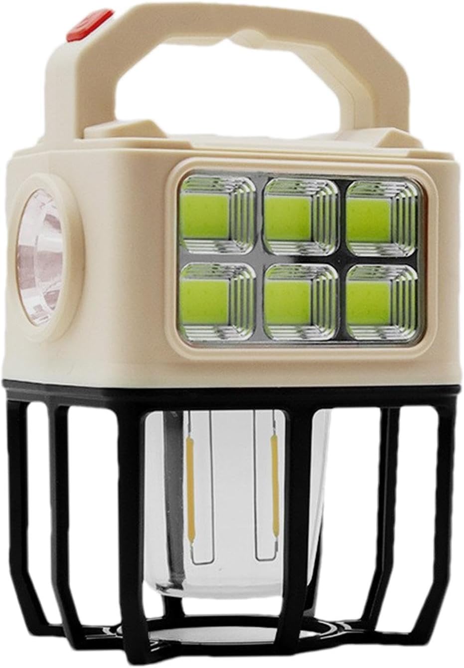 Ahuja International Outdoor Camp Lamp,Rechargeable Solar Lanterns - Portable 3 Light Modes Led Light for Tents, Camping Lamp for Indoor, Outdoor, Hiking, Home