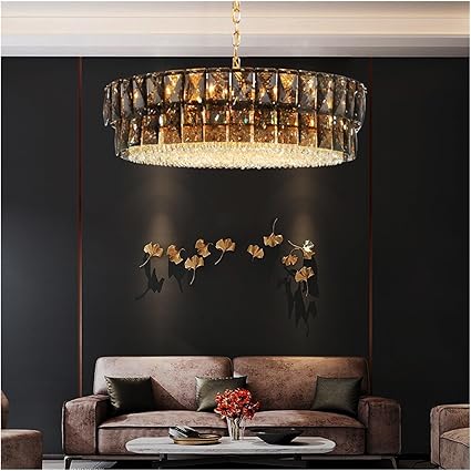 Ahuja International Lustre Crystal Modern Luxury Chandelier (800MM)