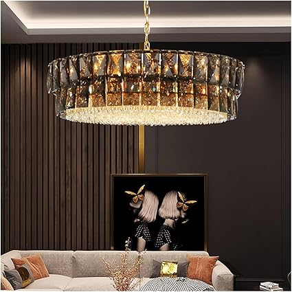 Ahuja International Lustre Crystal Modern Luxury Chandelier (800MM)