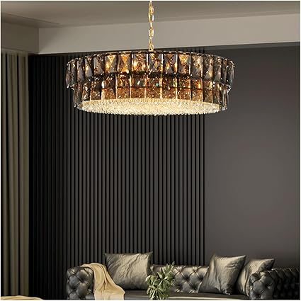 Ahuja International Lustre Crystal Modern Luxury Chandelier (800MM)