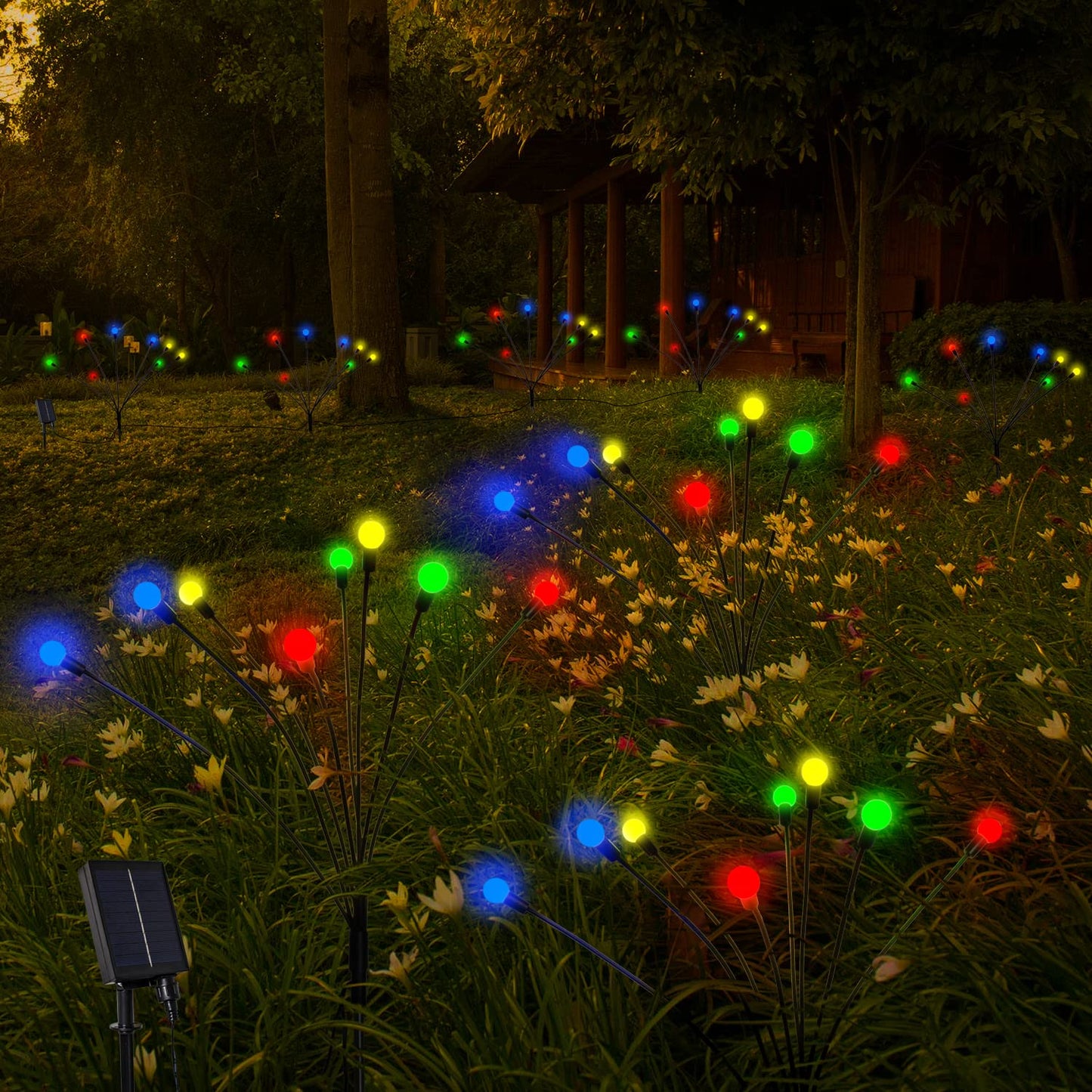 Ahuja International Sunflower Waterproof Decorative with Stake for Outdoor Yard Pathway Outside Patio Lawn (Big size)