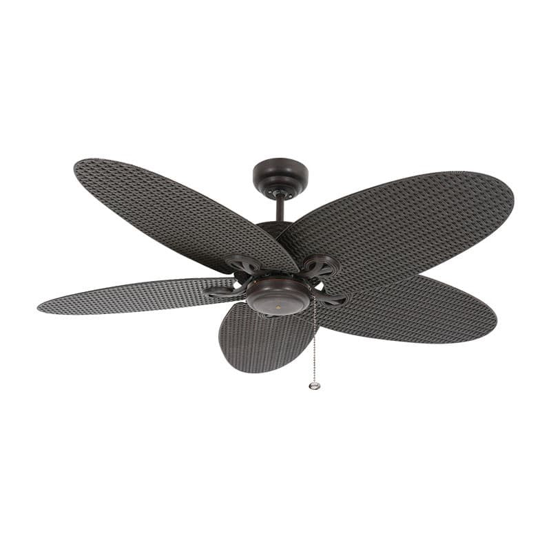 Ahuja International Designer Fan, Fandeilier 52" Light Coffee Luxury Ceiling Fan