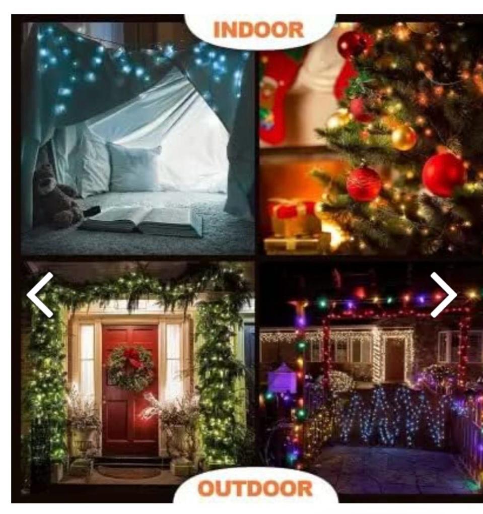 Ahuja International MARS warm white MODEL solar ladi / toran / string warm white