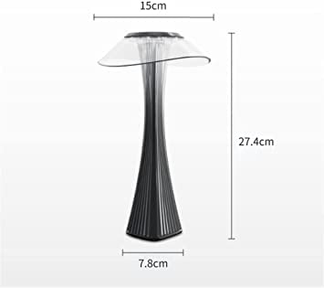 Ahuja International Luxury Modern Rechargeable Table Lamp with USB Port, Clubs,Party(Touch Control & Dimming) | Wireless Table Lamp | Portable Lamp |Restaurant Table Lamp | 3 in 1 Light