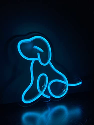 AHUJA INTERNATIONAL Dog LED NEON Sign Customized NEON Sign, Home Decor, Kids Room, Party, CAFÉ