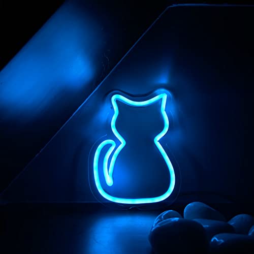 AHUJA INTERNATIONAL CAT LED NEON SIGN CUSTOMIZED NEON SIGN PERFECT GIFT, HOME DECOR, KIDS ROOM, PARTY, CAFÉ
