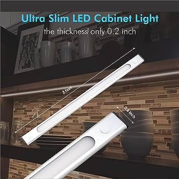 AHUJA INTERNATIONAL LED Profile Light Under Cabinet Lighting Counter Lighting Wardrobe, Kitchen, Closet Light Lighting Ultra Slim (Warm White)