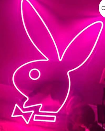 Ahuja Interntional Playboyy Neon Sign, Led Neon Sign Customized NEON Sign, Home Decor, Kids Room, Party, CAFÉ (Mini Sign)