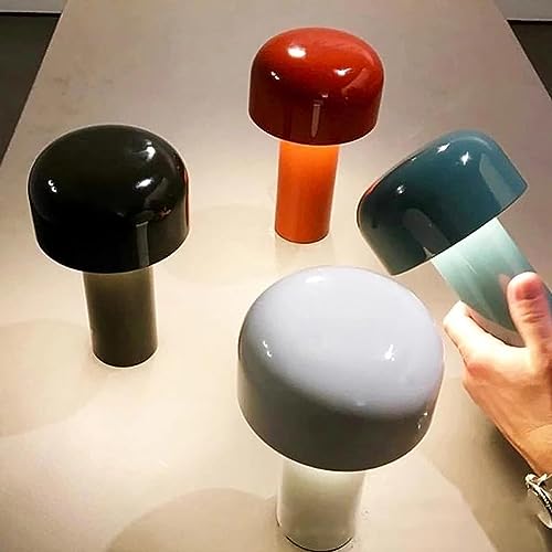 AHUJA INTERNATIONAL Portable Table Lamp, Touch Dimming,USB Rechargeable Night Light Simple Floor Lamp,Mushroom Table Light for Living Room/bar/Bedroom/Bedside/Study