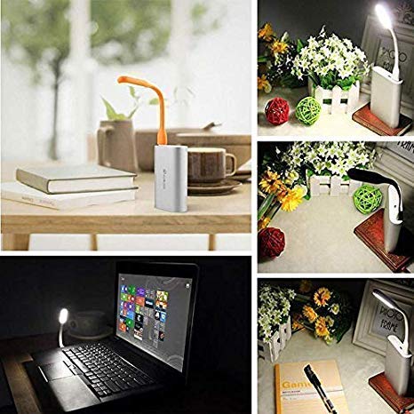 AHUJA INTERNATIONAL Portable Flexible USB LED Light Lamp, Multicolour, Small