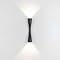 AHUJA INTERNATIONAL Modern Slim Long Gold/Black Indoor Outdoor Wall Lamp Up and Down Wall Sconce Light Fixtures Wall Light (Warm White)