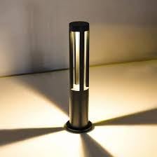 AHUJA INTERNATIONAL Modern Gate & Bollard 2ft Bollard Light IP65 Waterproof Garden Post Light Lamp for Pathway, Lawn, Driveway, Entrance – Warm White 2-Year Warranty, 600 mm