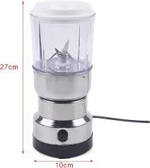 Ahuja International Modern Mixer Mini Electric Grinder & juicer Portable Stainless Steel Bowl Blender with High-Speed Motor Multifunctional Grinder juicer for Home,Kitchen Coffee,Fruits, Nuts Dry