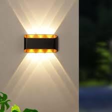 AHUJA INTERNATIONAL Wall Light Waterproof Home Decoration – Up Down Wall Lamp | IP65 Outdoor Fancy Wall Lights for Balcony,Gate,Elevation,Garden, Decorative Wall Mount Light