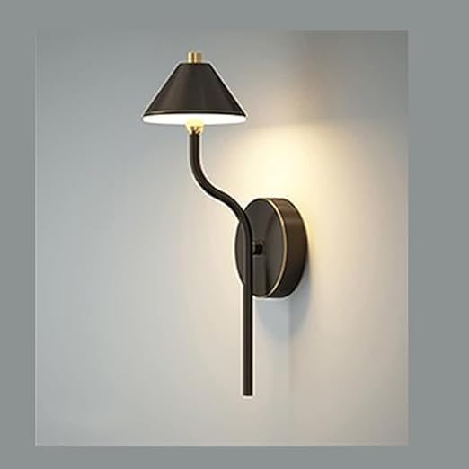 AHUJA INTERNATIONAL Modern Long Mushroom Umbrella Design Wall Lamp 12W Light Fixture for Living Room, Bedroom, Café & Home Décor Wall Lamp White,Warm & Natural White