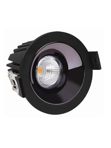 AHUJA INTERNATIONAL Ceiling Recessed Surface Round Down Cob Light 12 Watts, Energy Efficient Spot Focus Cob False Light  2-Year Warranty - 75 mm Cut Out, Warm White