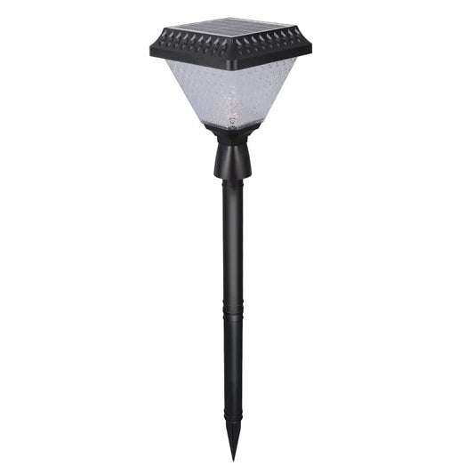 AHUJA INTERNATIONAL 2 Feet, Solar Garden Light 10 LED Outdoor, Waterproof,Pathway, Garden light, Decorative Bollard Lamp, Remote control,with 8 Attachments(Tricolor plus Rgb,)