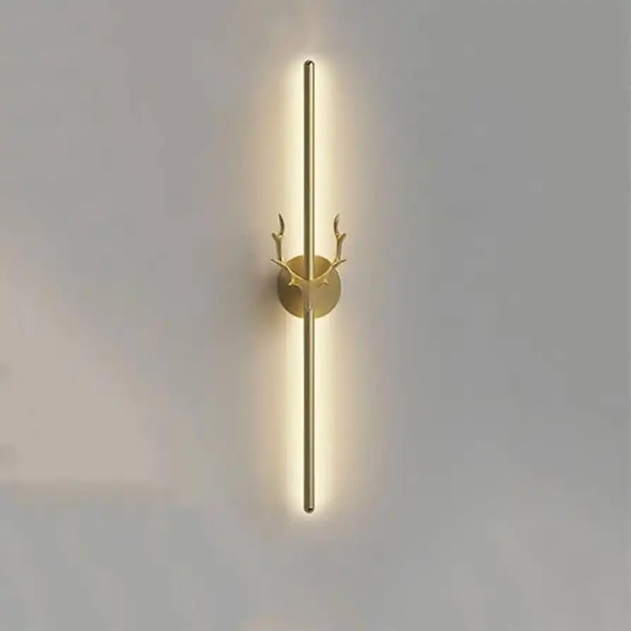 AHUJA INTERNATIONAL Modern Stylish Luxurious Antler Sleek Long Tube Wall Light 12W Light Fixture Form Vanity,Mirror Picture, Bedside Wall Light 600 MM , Warm White, Cool White, Natural White