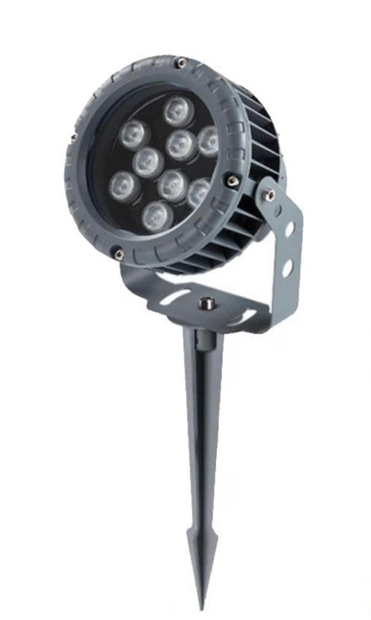Ahuja International Modern Tree Hugging Floor Light Spotlight with Waterproof for Outdoors IP65, Round Garden Spotlights, Adjustable Angle, 85-265V Floor Spotlight (2-Year Warranty) (Warm White)
