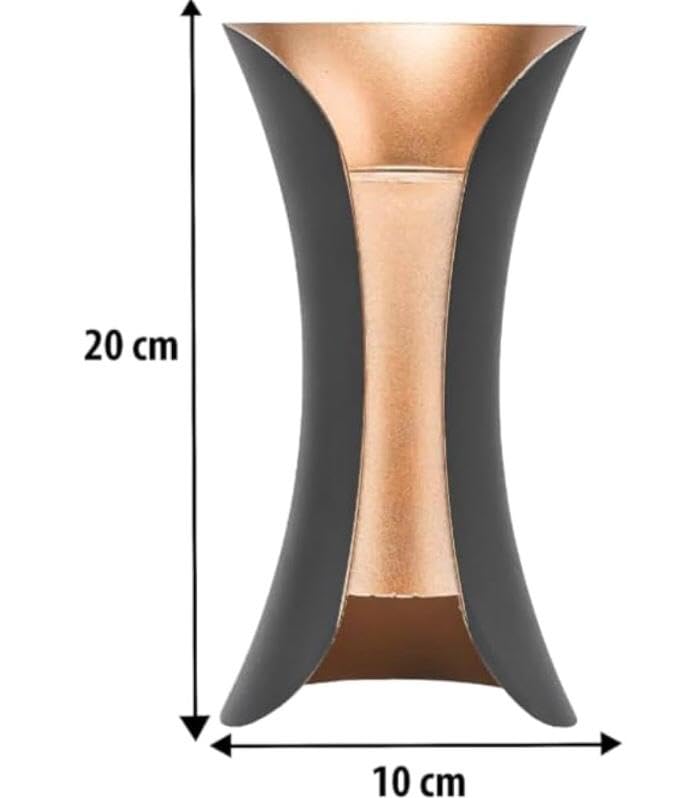 Ahuja Internationa lUp Down Wall Light, 10W IP65 Waterproof Wall Lamp –2 Way Exterior Wall Light for Decoration, Light for Balcony,Outdoor Wall Lights for Elevation ,Warm White