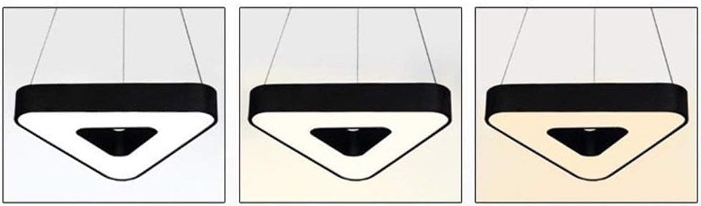AHUJA INTERNATIONAL Modern Ceiling Chandelier Hanging Led Profile Pendant Light Fixture for Home Decor Office Light, Black Gym, 40 Watts 600 & 1200 MM Warm White, White, Natural White (3in1 color)