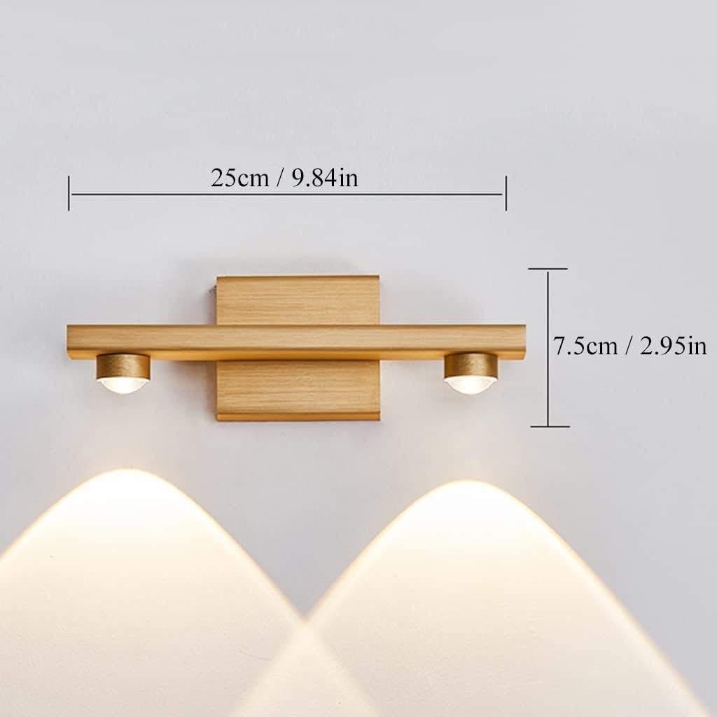 AHUJA INTERNATIONAL Simple Long Living Room Background Wall Lamp Creative Hotel Aisle Staircase Corridor Wall Lamp ( 2heads)