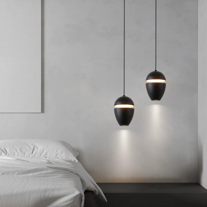 AHUJA INTERNATIONAL Modern Ceiling Pendant Hanging Lamp 10W with Pendant Hanging Light Decor for Bedrooms Hotels Indoor Decor Drop Bedside Lamp Warm White