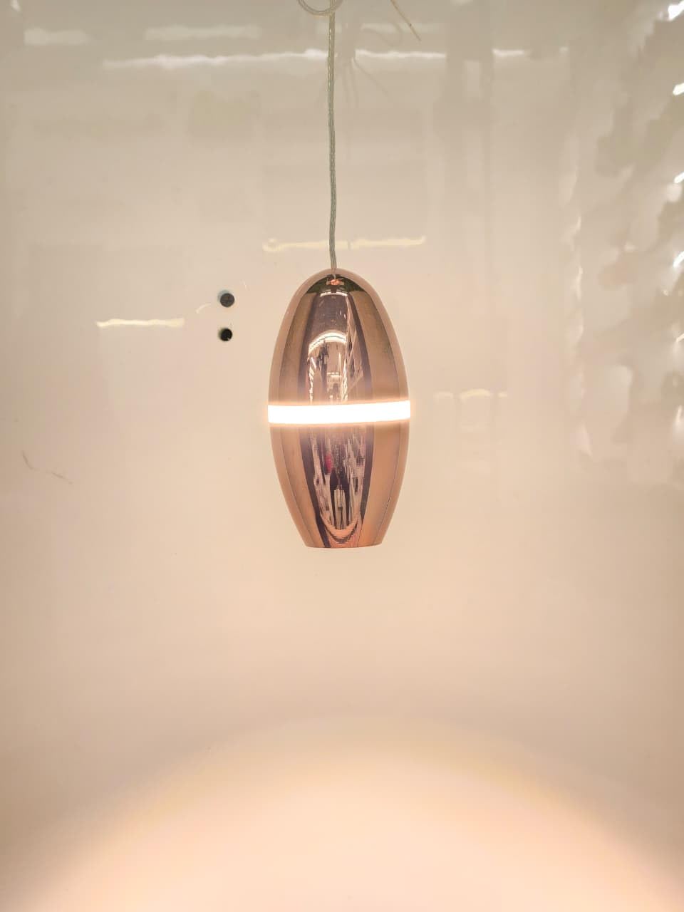 AHUJA INTERNATIONAL Modern Ceiling Pendant Hanging Lamp 10W with Pendant Hanging Light Decor for Bedrooms Hotels Indoor Decor Drop Bedside Lamp Warm White