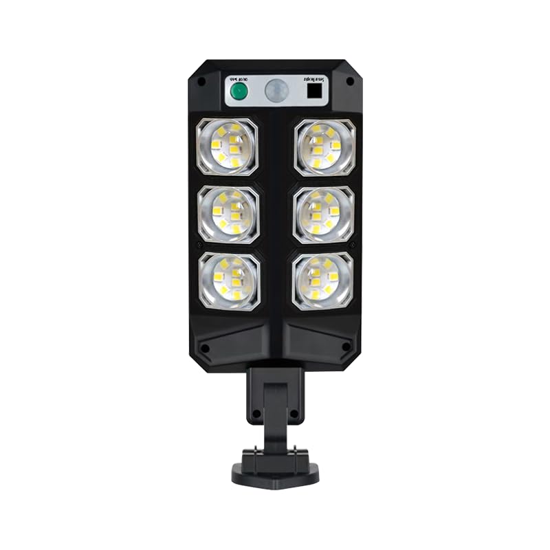 Ahuja International Modern Solar Street Dust-Resistant Light with Motion Sensor 3 Warking Mode 50W Remote Control Road Parks Security for Use,Wall,Yard,Garage,Garden, Home Waterproof Night Spotlight