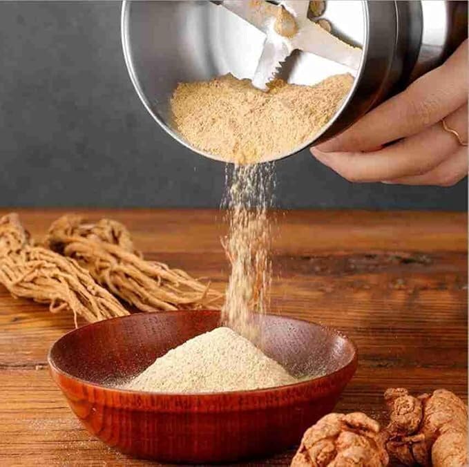 Ahuja International Modern Mixer Mini Electric Grinder & juicer Portable Stainless Steel Bowl Blender with High-Speed Motor Multifunctional Grinder juicer for Home,Kitchen Coffee,Fruits, Nuts Dry