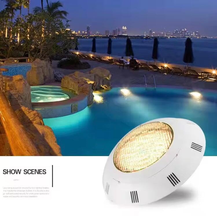 AHUJA INTERNATIONAL Swimming Pool Lights Plastic 12W Underwater Waterproof Wall Mounted Night Swimming Pool Bright White Light with Driver Pool Light