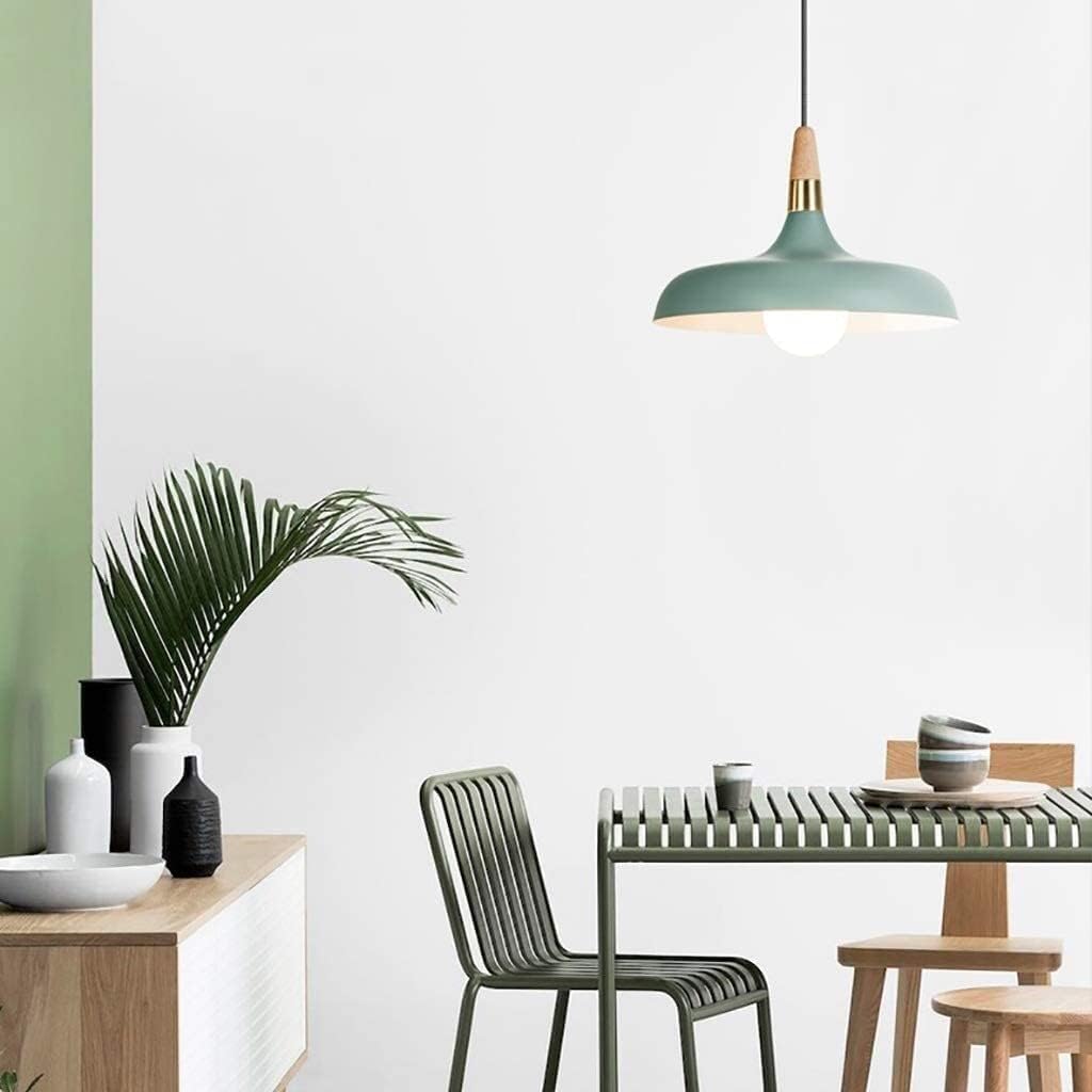 AHUJA INTERNATIONAL E26/27 Base Chandelier Modern Minimalist Pendant Light Macarons Lampshade Chandelier Nordic Industrial Style Restaurant Embedded Mounting Metal DropLights Living Room, Bedroom, Kitchen INTERNATIONAL