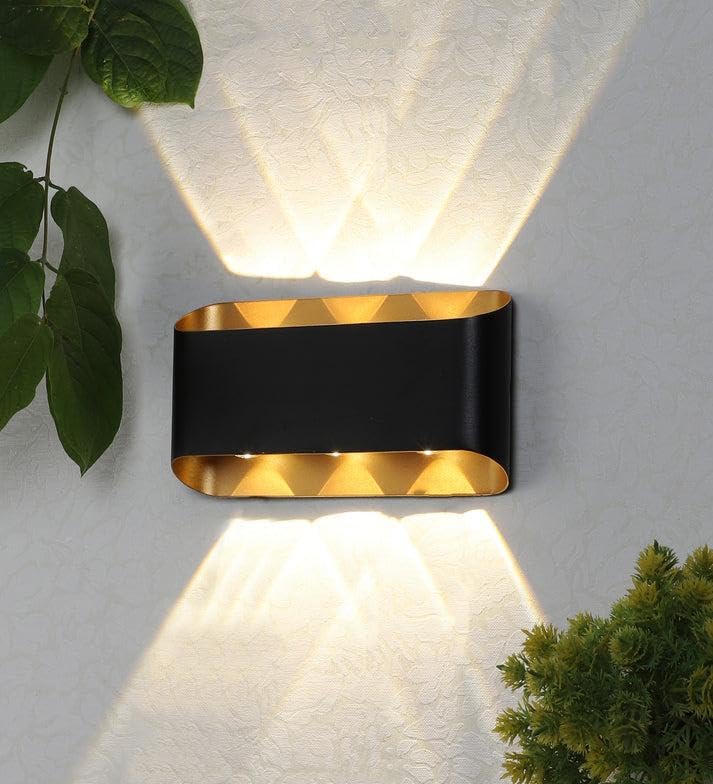 AHUJA INTERNATIONAL Wall Light Waterproof Home Decoration – Up Down Wall Lamp | IP65 Outdoor Fancy Wall Lights for Balcony,Gate,Elevation,Garden, Decorative Wall Mount Light