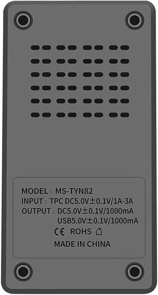 Ahuja International Solar Universal Dual Battery Charger Case Box,Battery Charger Multi Munctional Type C Intelligent Lithium Battery Holder for 26650,21700,18650,18500,16340,14500 Battery Boxs