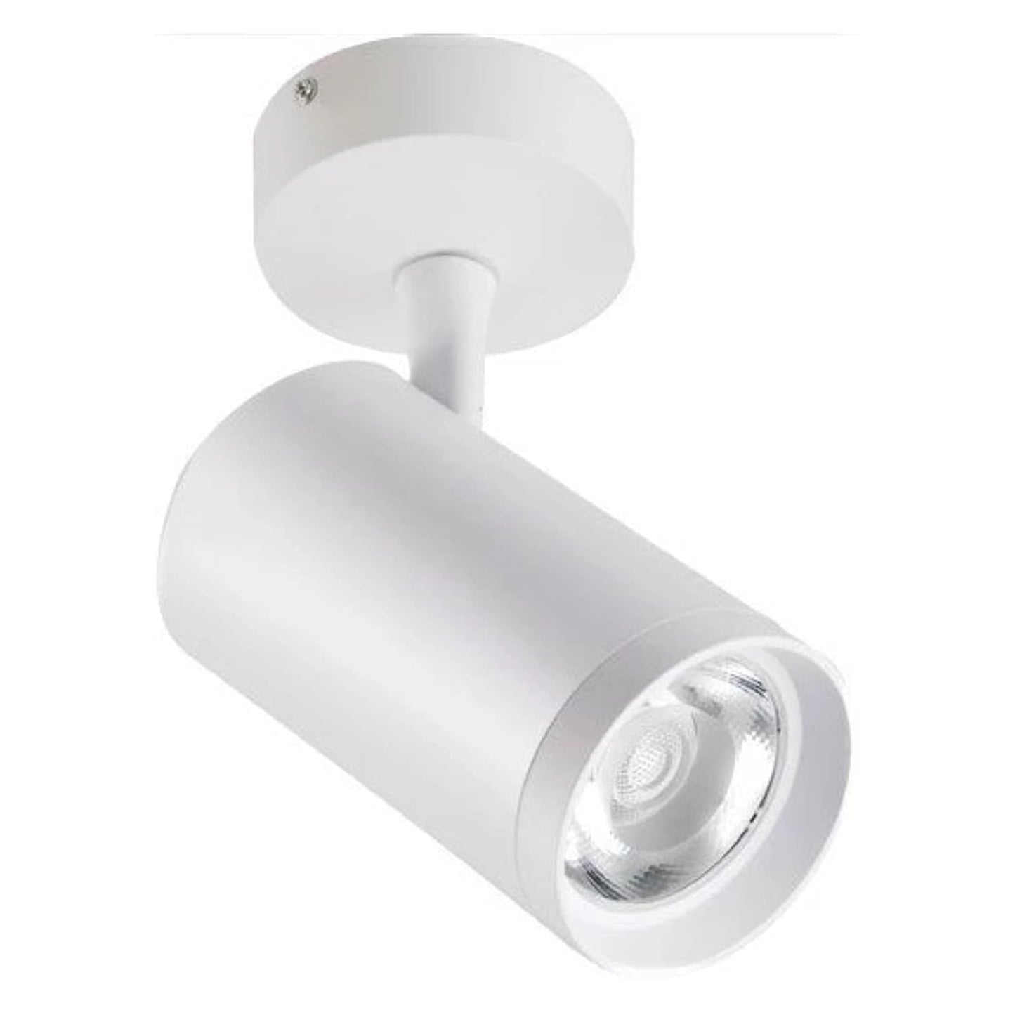 AHUJA INTERNATIONAL Wall Spot Light,10 Watts, Adjustable Rotational,360 Degree Cylindrical Shape Focus/Track/Cob for Home, Bedroom,Display,2 Year Warranty White