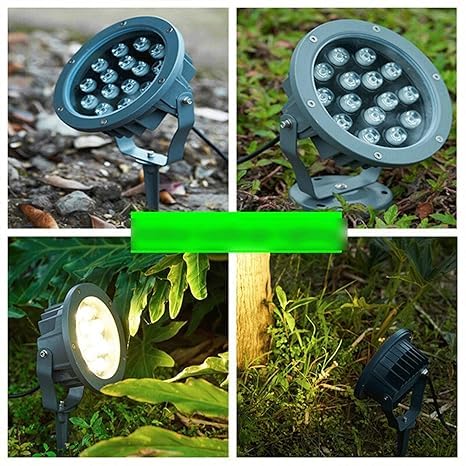 Ahuja International Modern Tree Hugging Floor Light Spotlight with Waterproof for Outdoors IP65, Round Garden Spotlights, Adjustable Angle, 85-265V Floor Spotlight (2-Year Warranty) (Warm White)
