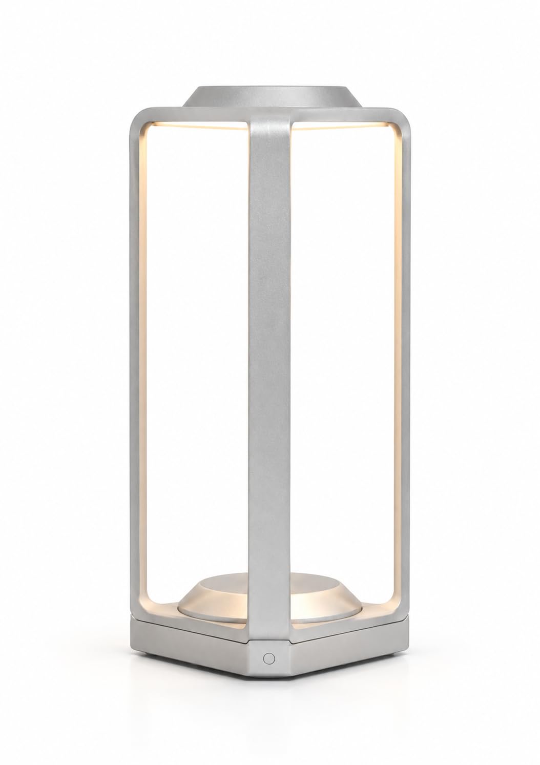 AHUJA INTERNATIONAL Modern Outdoor Bollard Light Sleek Grey Body Landscape Lamp Warm White for Garden, Pathway & Driveway Lawn, Park, Walkway & Décor Weather-Resistant Pillar Light Small Lamp  Pack of 1