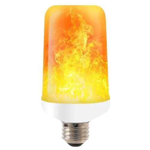 AHUJA INTERNATIONAL Flickering 3 modes E27 Type Bulb Decorative Light for Table wall lamp hanging light (Warm White)