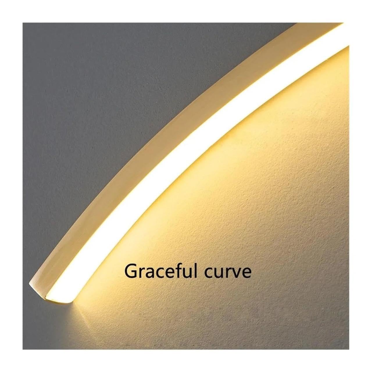 AHUJA INTERNATIONAL Luxury Gold Finish Modern Wall Sconce Light 600mm Long Tube Profile Wall Light for Indoor Decorative Bedroom Bedside Wall Light Lamp