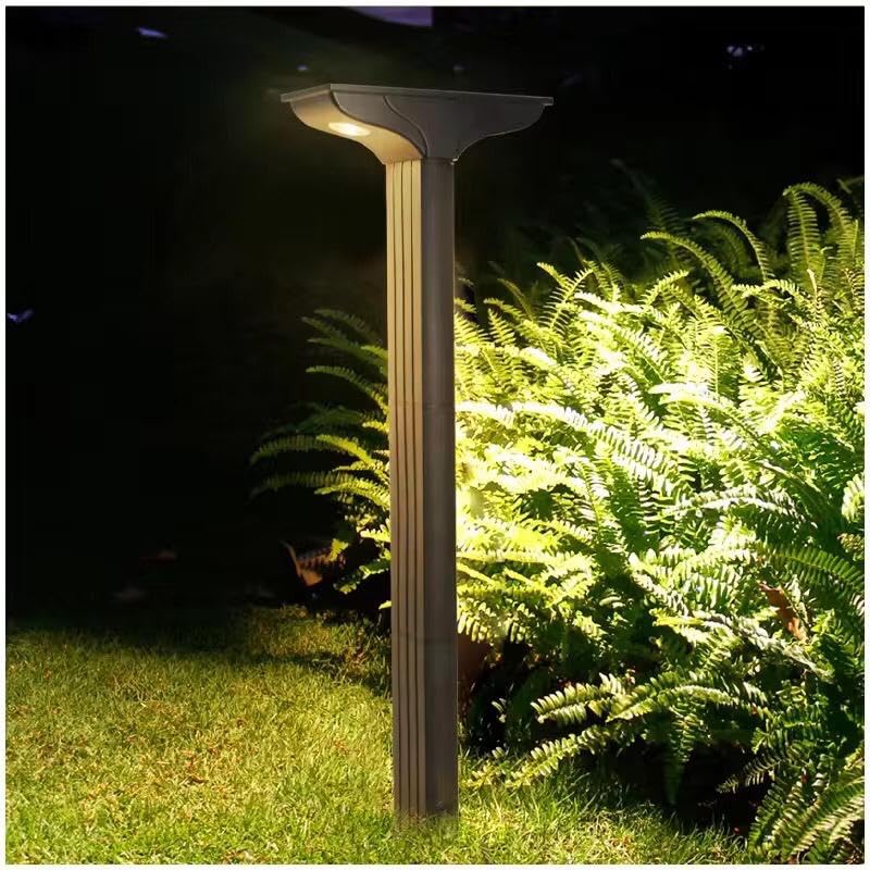 Ahuja International Solar Garden Spike Light Lens Model – IP65 Waterproof, Automatic On Off Motion Sensor Solar Light for Outdoor Use Light (Warm White)