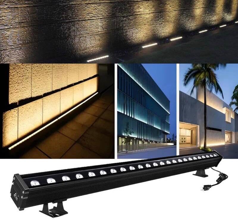 AHUJA INTERNATIONAL Wall Washer Light, Aluminium Outdoor Wall Washer Light 18,36W- 220V AC Waterproof