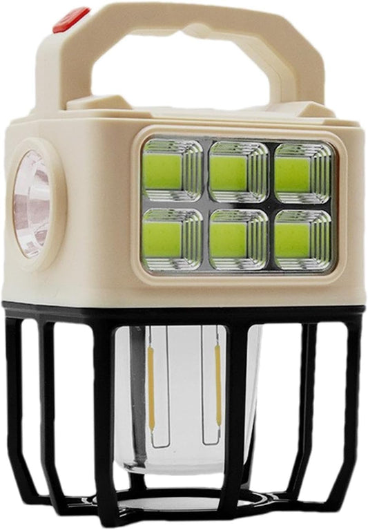 Ahuja International Outdoor Camp Lamp,Rechargeable Solar Lanterns - Portable 3 Light Modes Led Light for Tents, Camping Lamp for Indoor, Outdoor, Hiking, Home