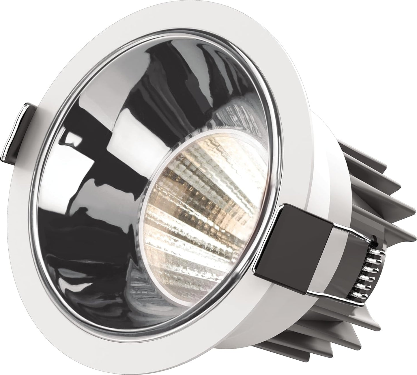 AHUJA INTERNATIONAL Ceiling Recessed Surface Round Down Cob Light 12 Watts, Energy Efficient Spot Focus Cob False Light  2-Year Warranty - 75 mm Cut Out, Warm White