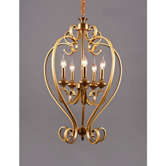 Ahuja international Antique Gold Climber Hanging Light