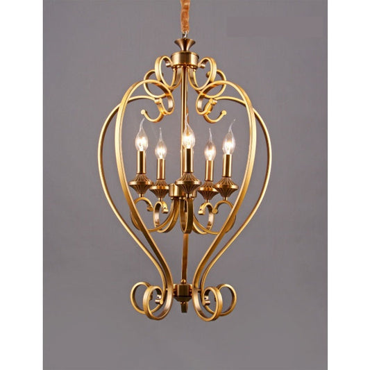 Ahuja international Antique Gold Climber Hanging Light