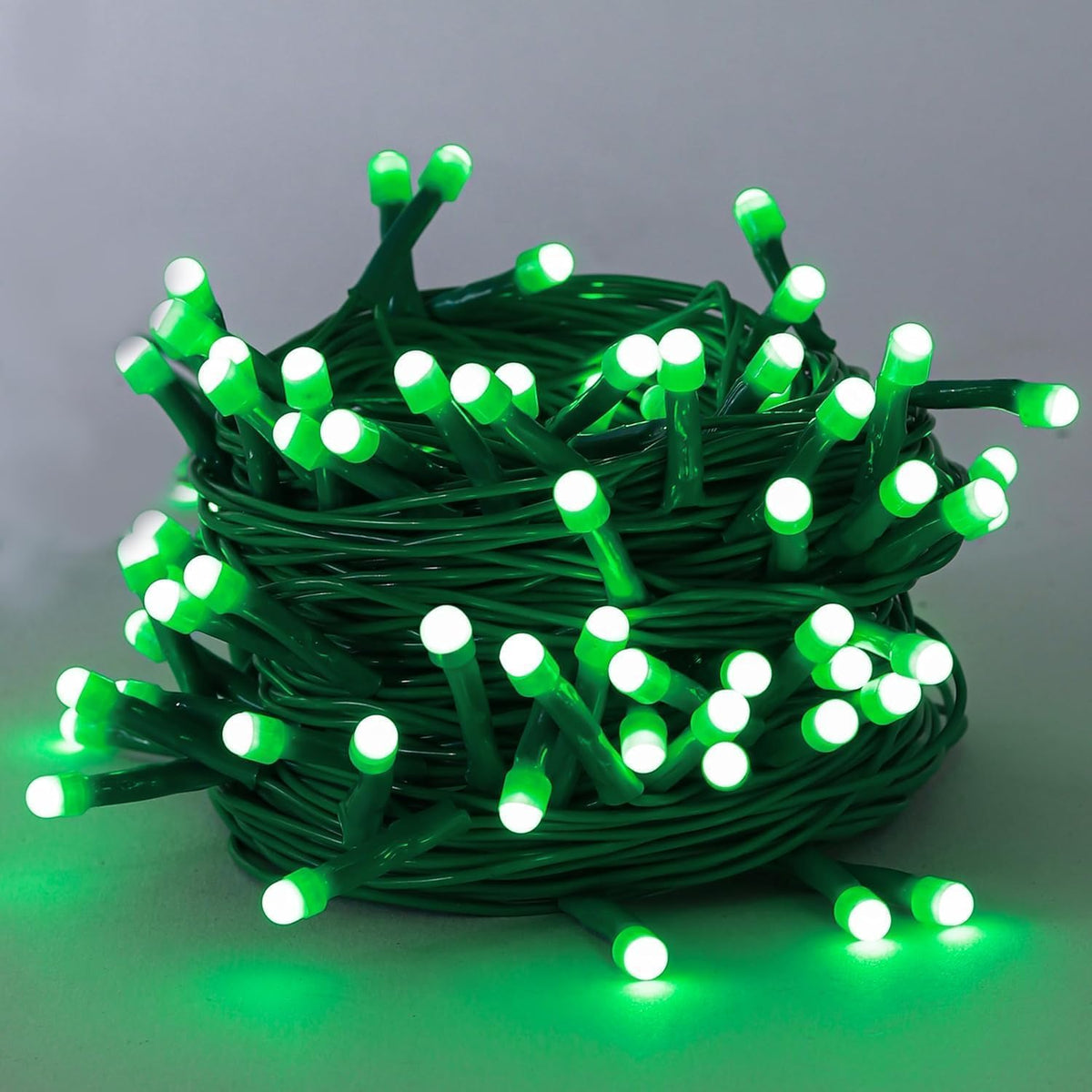 AHUJA INTERNATIONAL Diwali Decorative – Brighter Jhalar Ladi for Diwali, Parties, Weddings & Events 8MM HD Pixel Ladi Light Green 11Mtr Pack of 1