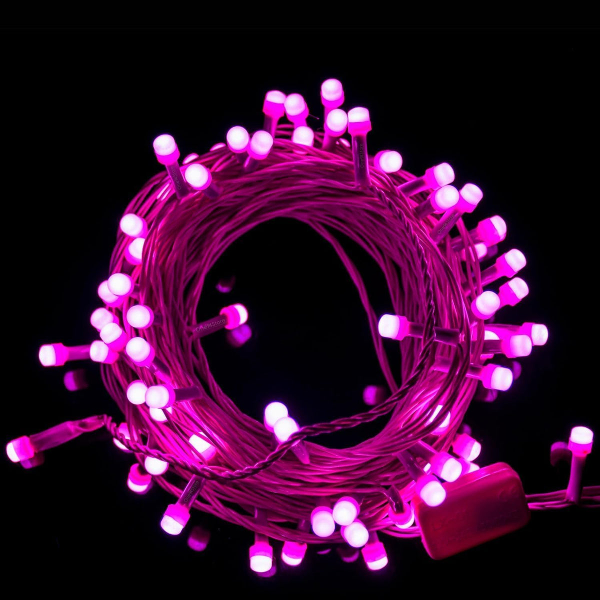 AHUJA INTERNATIONAL Diwali Decorative – Brighter Jhalar Ladi for Diwali, Parties, Weddings & Events 8MM HD Pixel Ladi Light Pink 11Mtr Pack of 1