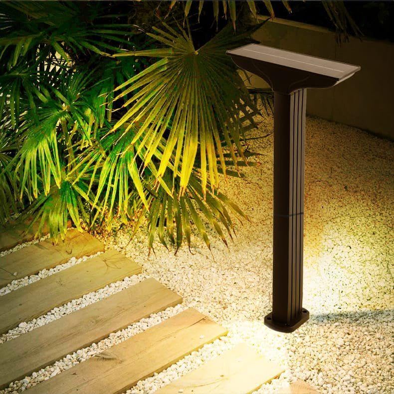 Ahuja International Solar Garden Spike Light Lens Model – IP65 Waterproof, Automatic On Off Motion Sensor Solar Light for Outdoor Use Light (Warm White)